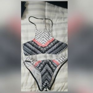 Halter top bikini set